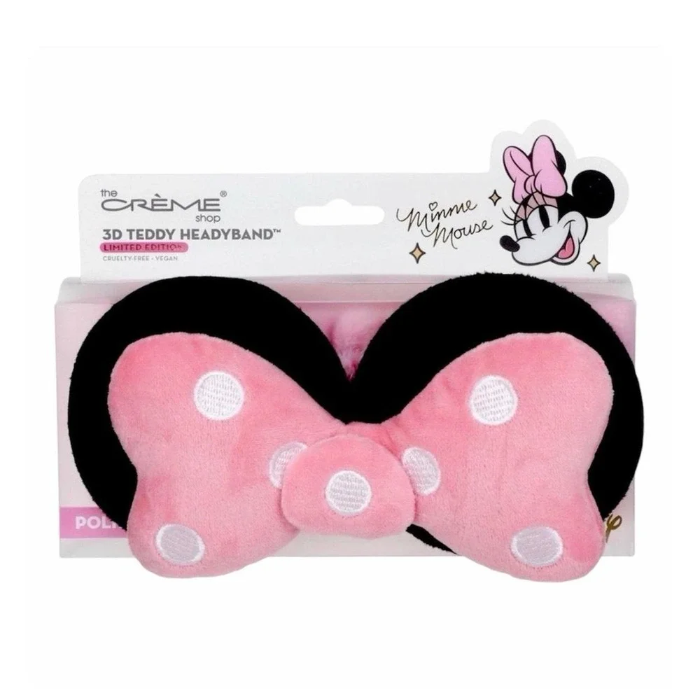 The Creme Shop Minnie Mouse 3D Teddy Headband - new in box